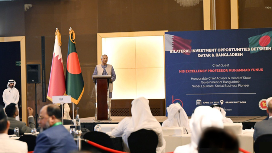 Chief Adviser urges Qataris to invest in Bangladesh