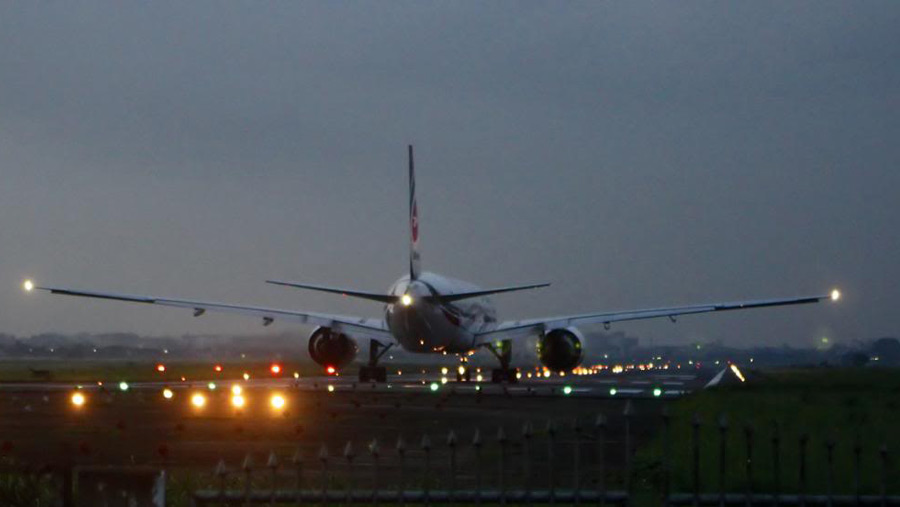 Flight operations at HSIA remain normal