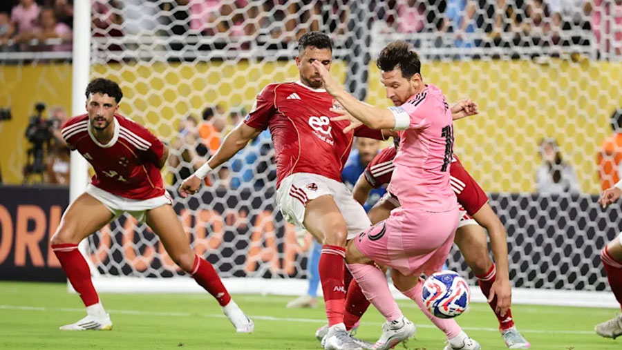 Inter Miami held by Al Ahly at FIFA club WC