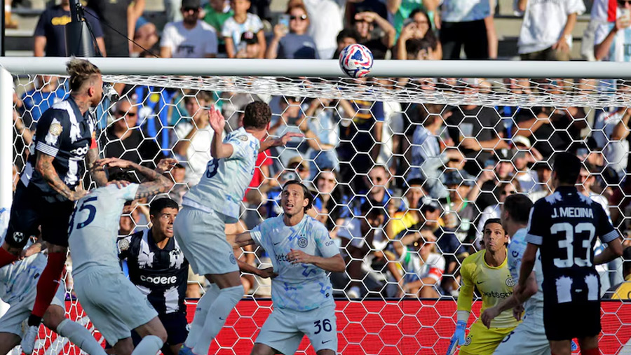 Monterrey hold Inter Milan 1-1 at Club WC