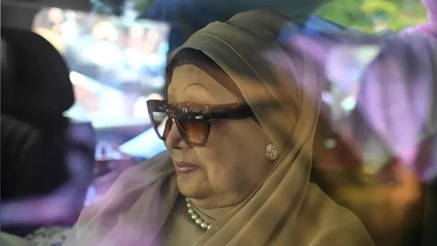 Khaleda Zia returns home from hospital