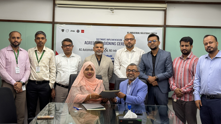 Agreement signed between Anwar Group of Industries and Daffodil Computers