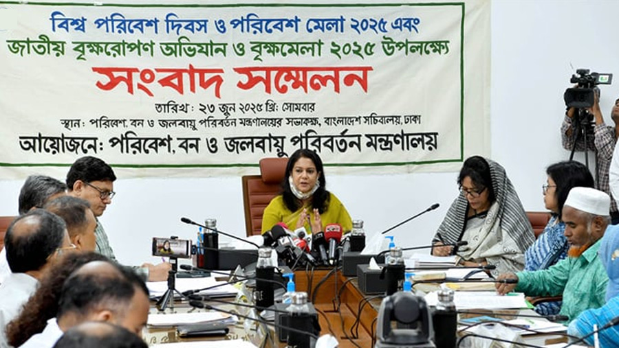 Chief Adviser likely to inaugurate Tree Fair on Wednesday
